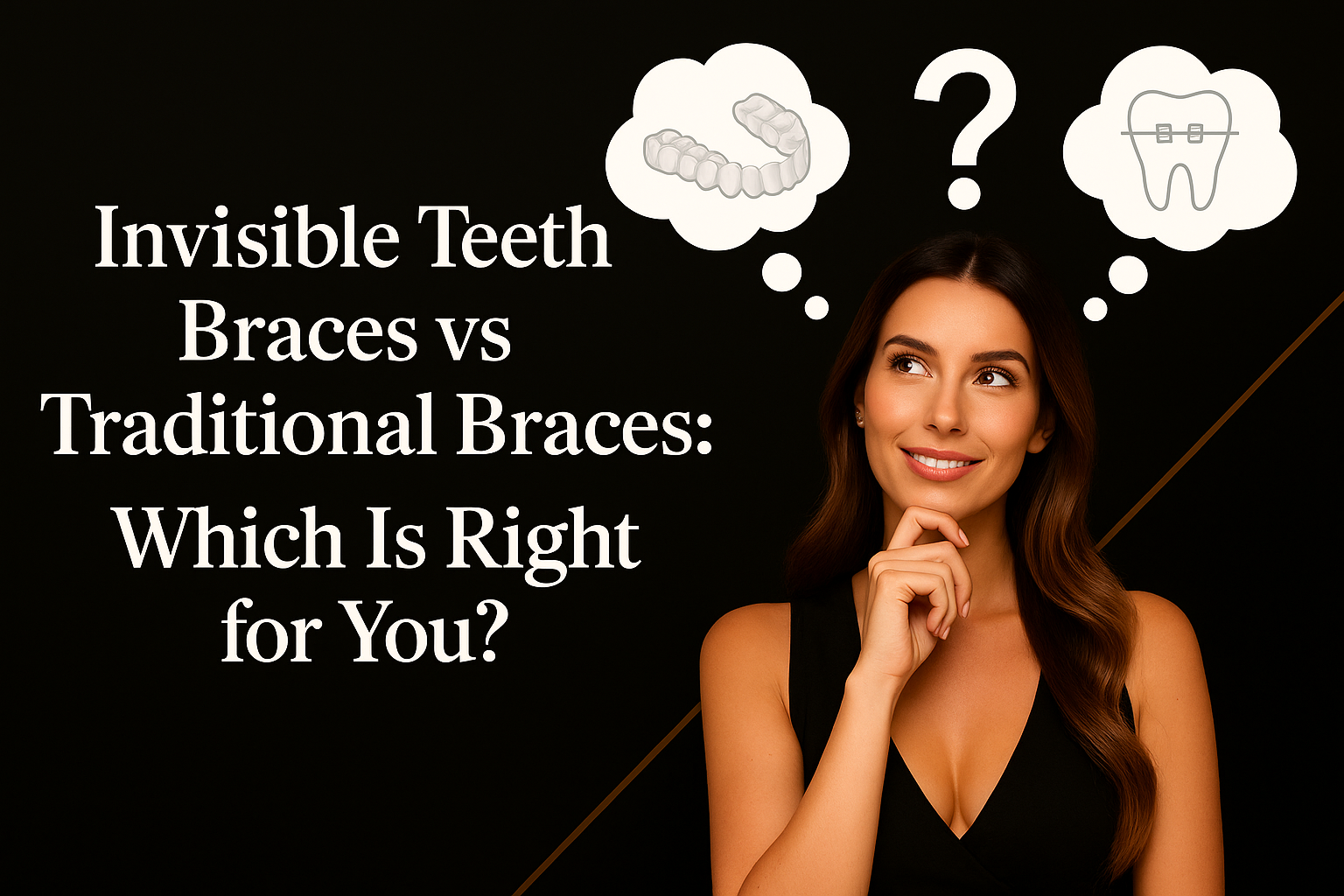 Invisible Teeth Braces vs Traditional Braces
